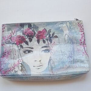 Floral Art Cosmetic Pouch